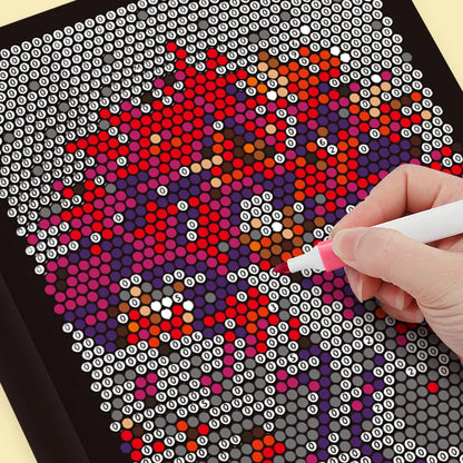 32 Pages Mystery Mosaic Color by Number Coloring Book for Adults Pixel Art Stress Relief