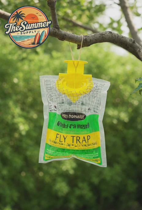 Fly Trap Bags - Enjoy Your Outdoor Spaces with 1, 3, 5, or 10 Pack Options!